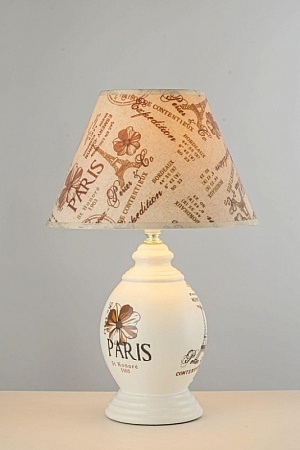 Настольная лампа Arti Lampadari Canicatti E 4.1.T1 W - фото