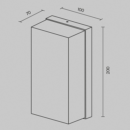 Настенный светильник (бра) Outdoor Badd O454WL-L10GF3K - фото