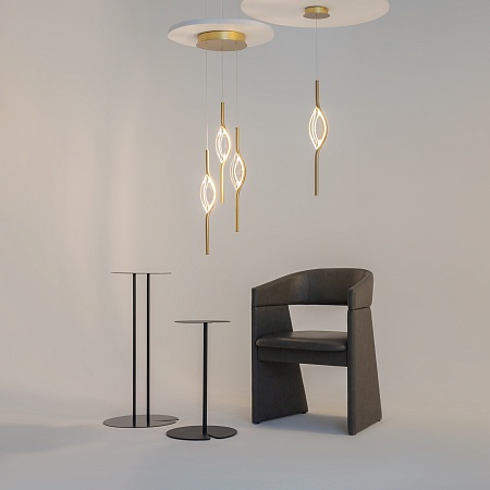 Подвесной светильник Maytoni Foresight MOD347PL-L24BS3K - фото