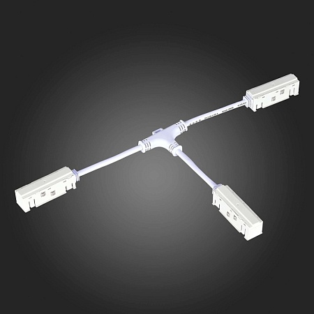 Ввод питания T-образный для магнитного шинопровода ST-Luce Белый ST006.559.00 - фото