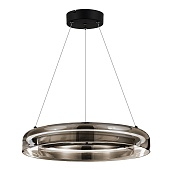 Светильник подвесной ST-Luce Черный/Дымчатый, Белый LED 1*36W 3000K SL6019.333.01