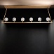 Люстра Rh Boule De Cristal Linear Chandelier 6 Bronze Imperiumloft 240202-22 - фото