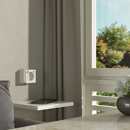 Розетка с заземлением, шторками и USB тип A+C Gallant слоновая кость W5071703 - фото