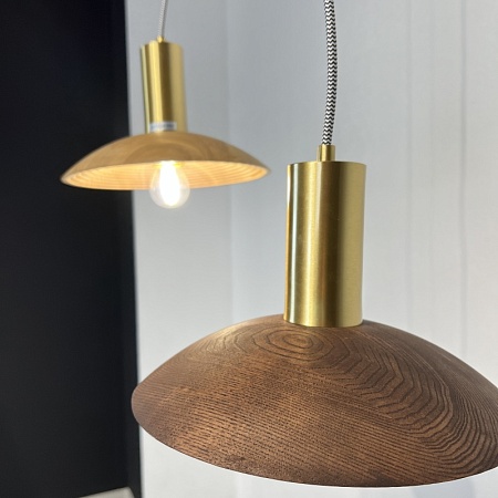 Подвесной Светильник Wood Dark Brown Imperiumloft 219479-26 - фото