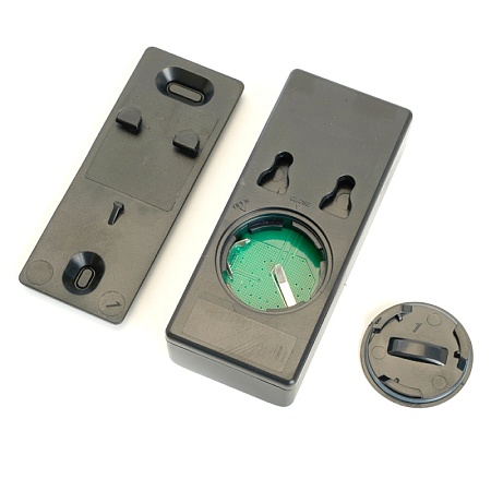 Звонок дверной беспроводной Feron E-379 Электрический 18 мелодий черный с питанием от батареек - фото