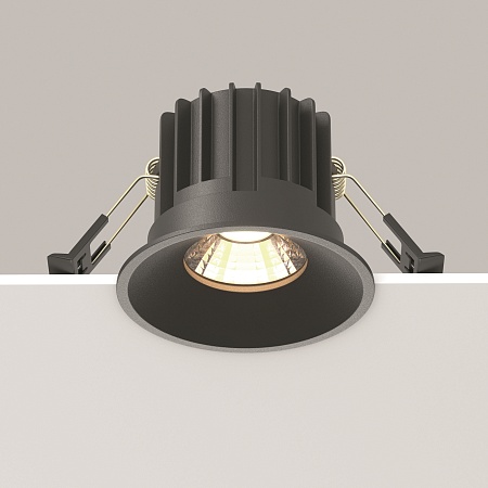 Встраиваемый светильник Technical Round DL058-12W3K-B - фото