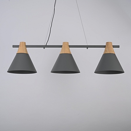 Реечный Подвесной Светильник Next Gray Imperiumloft 191620-26 - фото