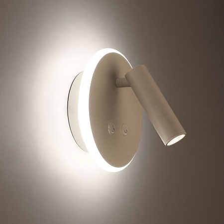 Настенный светодиодный светильник Tera LED белый Tera LED белый (MRL LED 1014) Elektrostandard - фото