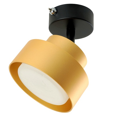 Светильник настенный HL3670 AURA 12W, 230V, GX53, золото - фото