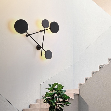 Бра Iride Bernhardt Dots 100 Cm Черный Imperiumloft 101537-26 - фото