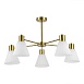 Светильник потолочный Латунь/Белый E27 5*60W SLE1561-302-05 - фото