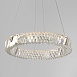 Подвесной светильник Eurosvet 101004 LED никель хрусталь Strotskis - фото