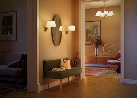 Настенный светильник (бра) Maytoni MOD360WL-01BS - фото