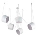 Светильник подвесной Белый/Белый E27 5*40W SLE120653-05 - фото