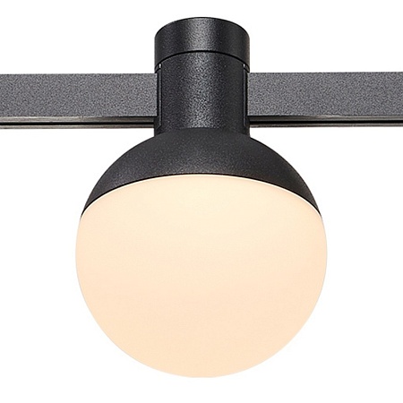 Магнитный трековый светильник FARM Черный LED 1*5W 3000K 78Lm Ra90 120 IP20 D75xH109 24 ST815.406.05 - фото