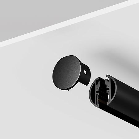 Заглушка для подвесного круглого шинопровода  Levity, 2шт. - фото