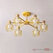 Потолочная Люстра Corf B3 Green 6 Lamps Imperiumloft 189484-26 - фото