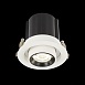 Св-к встр. Белый LED 1*12W 3000K 900Lm Ra80 24° IP20 D90xH92 180-240V ST702.238.12 - фото
