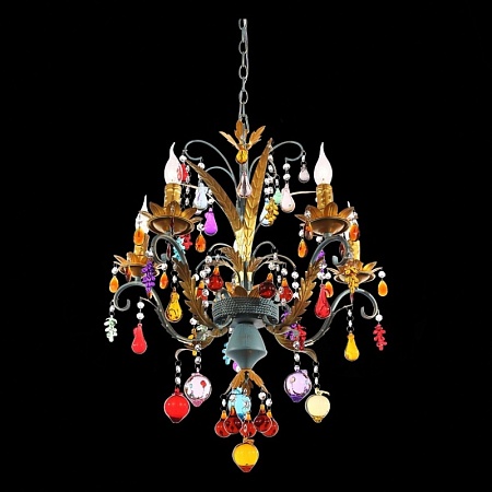 Люстра подвесная ST-Luce Разноцветный E14 5*40W SL426.763.05 - фото