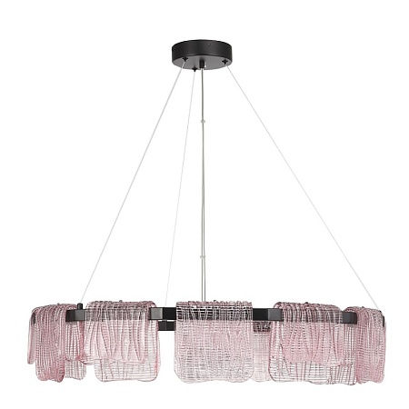Светильник подвесной ST-Luce черный/розовый LED 1*66W 3000K SL6021.403.66 - фото