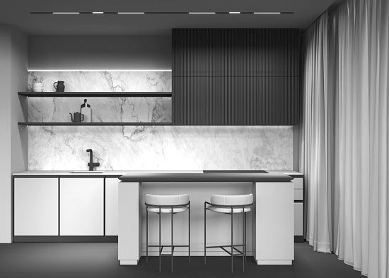 Трековый светильник Technical BASIS TR074-2-7W4K-B - фото