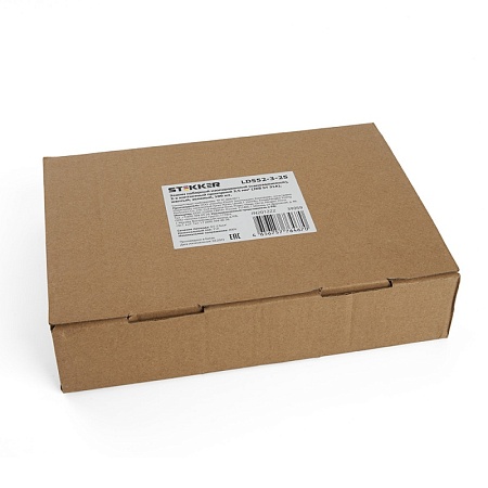 Зажим пружинный, 2-проводной проходной ЗНИ - 2,5 (JXB ST 2,5), желтый, зеленый STEKKER - фото