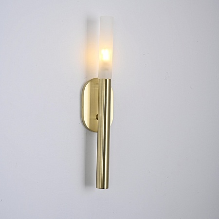 Бра Rousseau Small Bath Sconce Brass Imperiumloft 192930-22 - фото