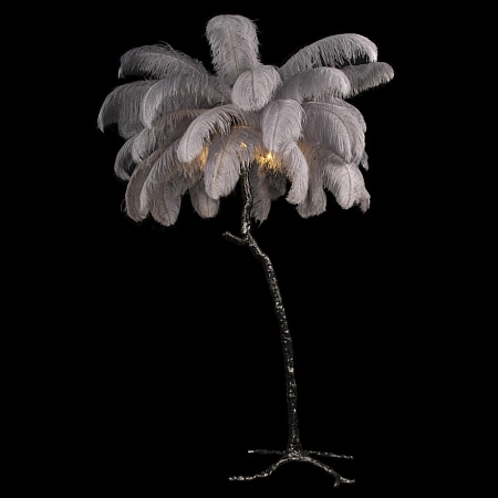 10067F/BK Grey Торшер LOFT IT Bijout - фото