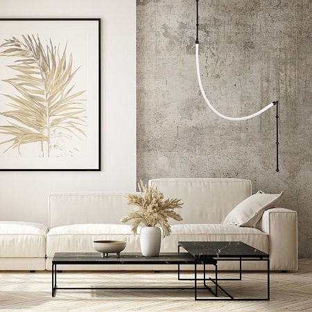 Светильник настенно-потолочный ST-Luce Черный/Белый LED 1*20W 3000K SL6132.401.20 - фото