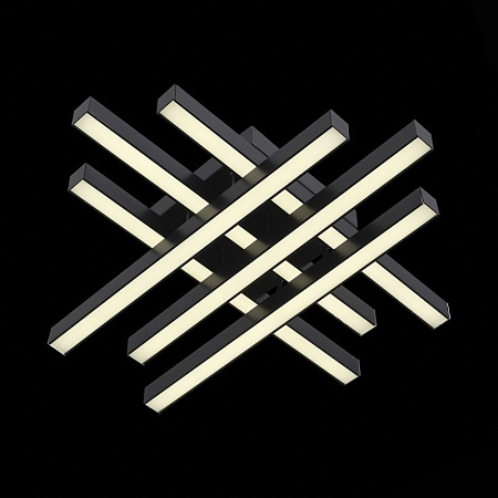 Люстра потолочная ST-Luce Черный/Белый,Черный LED 1*36W 3000K/4000K/6000K SL933.402.06 - фото