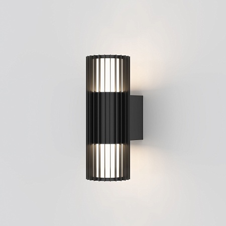 Светильник садово-парковый Entero 12W черный 35189/W Elektrostandard - фото