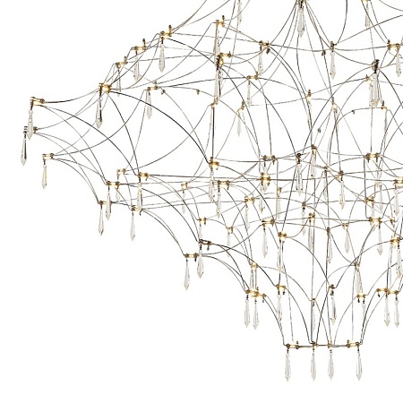 Светильник подвесной ST-Luce Хром/Прозрачный LED 114*0,5W 3000K SL6601.103.114 - фото