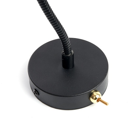 ML400 настенный под лампу с выключателем MR16/GU10, 35W,  черный - фото