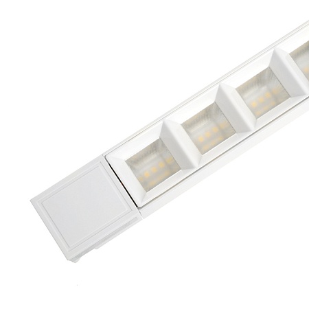 Светодиодный светильник Feron AL130 трековый однофазный на шинопровод 30W 4000K 60 градусов белый серия LensLine - фото