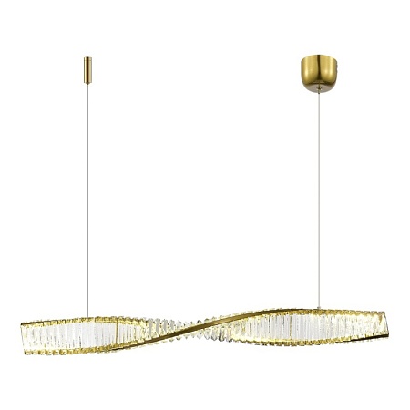 Светильник подвесной ST-Luce Латунь/Прозрачный LED 1*25W 4000K SL6205.323.01 - фото