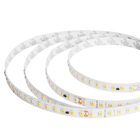 Светодиодная лента Feron LS520 стабилизированная, 120SMD(2835)/м 11Вт/м 24V 20000*10*1.22мм 4000К IP20 - фото
