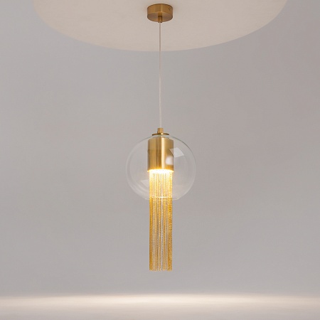 Подвесной светильник Maytoni Flusso P095PL-01BZ - фото