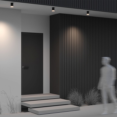 Потолочный светильник Outdoor O499CL-L10B3K - фото