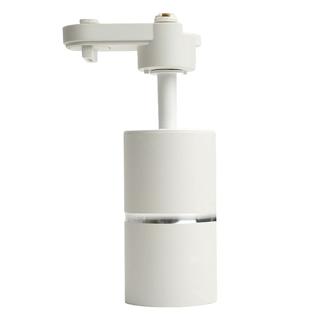 Светильник Feron AL178 трековый однофазный на шинопровод под лампу GU10, белый серебро - фото