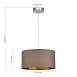 Светильник подвесной Никель/Темно-бежевый, Золотистый E27 1*40W SLE300573-01 - фото