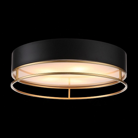 Светильник потолочный ST-Luce Черный, Матовое золото/Белый E27 5*40W SL1127.432.05 - фото