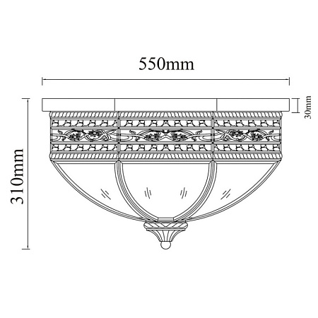 Светильник  корсо Chiaro  801010806 - фото