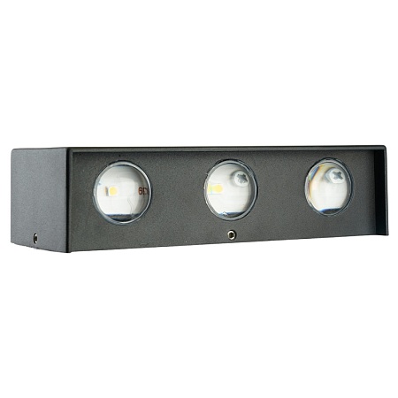 Светильник уличный светодиодный Feron DH902, 12W, 950Lm, 4000K, черный - фото