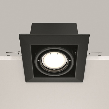 Встраиваемый светильник Technical Metal Modern DL008-2-01-B - фото