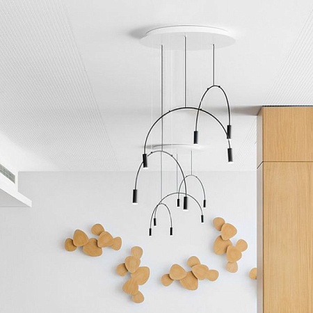 Подвесной Светильник Arc 4 Black Imperiumloft 212840-26 - фото