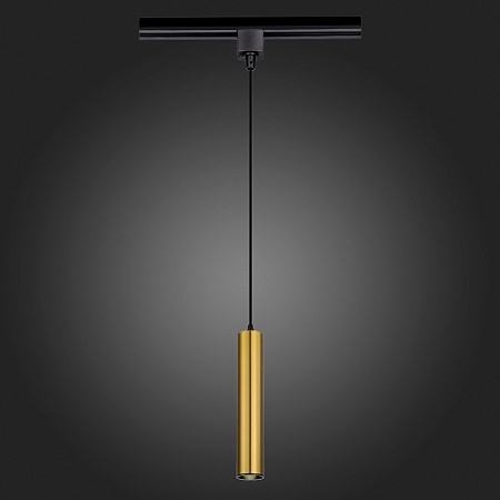 Светильник трековый Черный GU10 1*50W IP20 D54xH290 220V Без ламп ST151.306.01 - фото