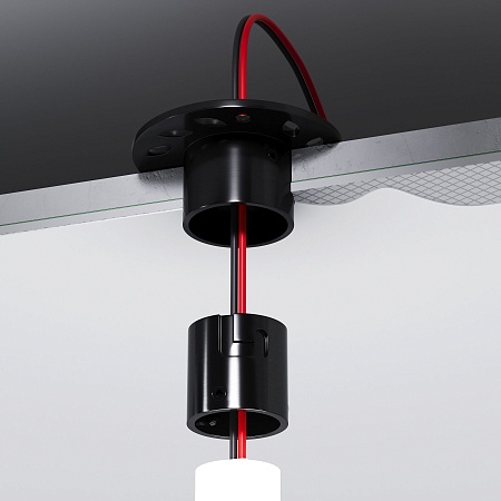 Встраиваемое крепление для круглого гибкого неона Full light черный FL 2860 Elektrostandard - фото