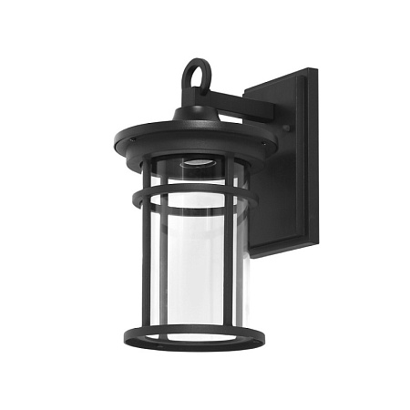 Светильник садово-парковый Feron PL761 на стену вниз 60W 230V E27,  черный - фото