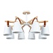Потолочная люстра Arte Lamp THOMAS A7032PL-8WH - фото