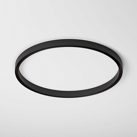 Slim Magnetic Накладной радиусный шинопровод черный ⌀ 800мм 85160/00 Elektrostandard - фото